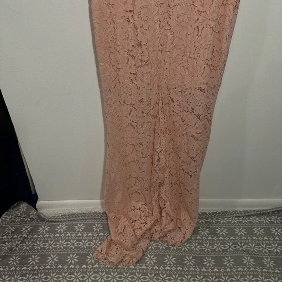 rachel zoe estelle open back lace dress NWT Rachel Zoe Estelle Lace Open Back Maxi Dress. Size 10